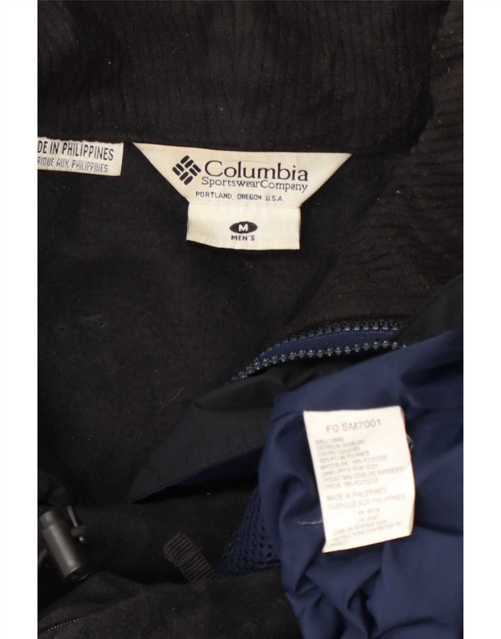 Columbia Veste de ski Bugaboo Graphic pour homme UK 38 Bleu marine moyen Colourblock