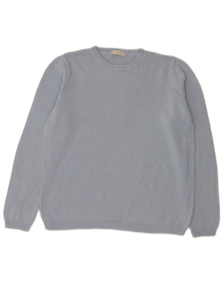 Marks & Spencer Pull Col Ras du Cou Homme Bleu Moyen