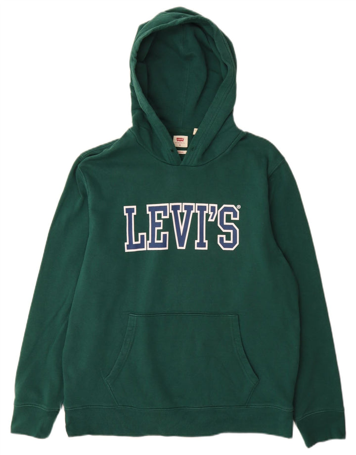 Levi's Pull à Capuche Standard Graphic Homme Vert Moyen