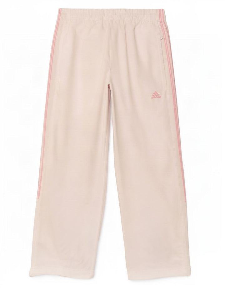 Adidas Pantalon de survêtement Capri pour femme UK 12 Medium Blanc Polyester