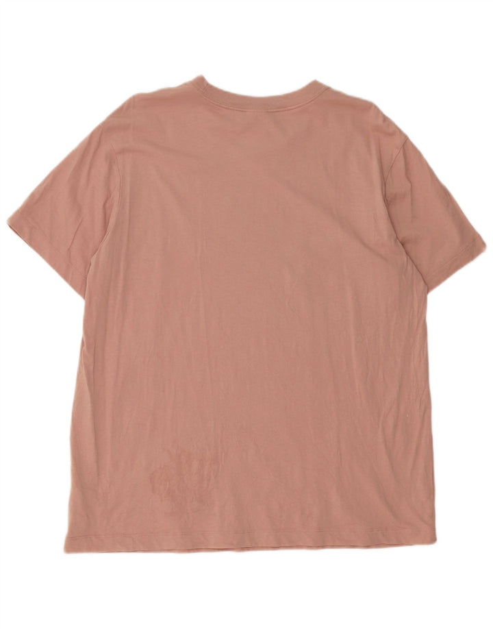 Nike T-shirt coupe ample en coton rose moyen pour homme