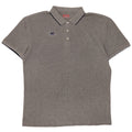 Kappa Polo Homme XL Gris Coton