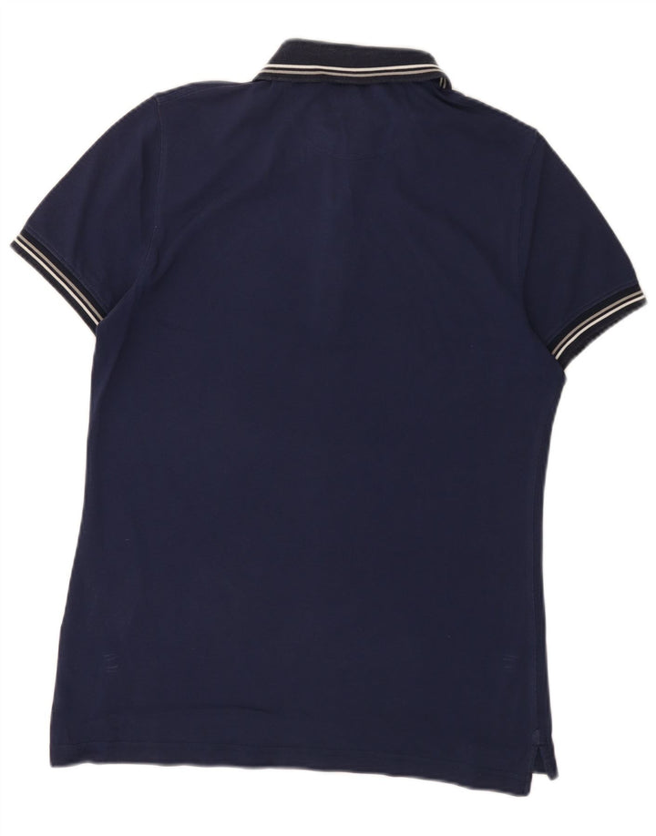 MASSIMO DUTTI Polo Regular Fit Homme Bleu Marine Moyen