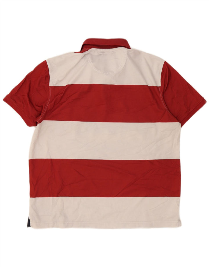 IZOD Polo Homme Grand Rouge Colorblock Polyester