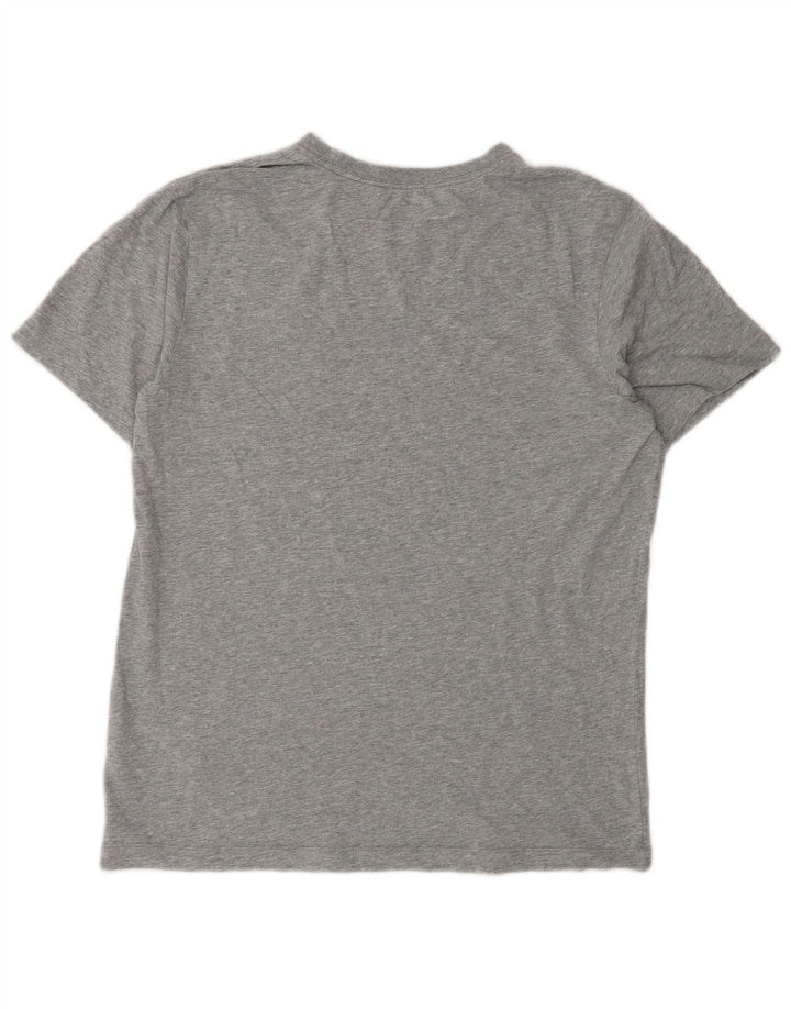 Nike T-Shirt Homme Petit Gris Coton