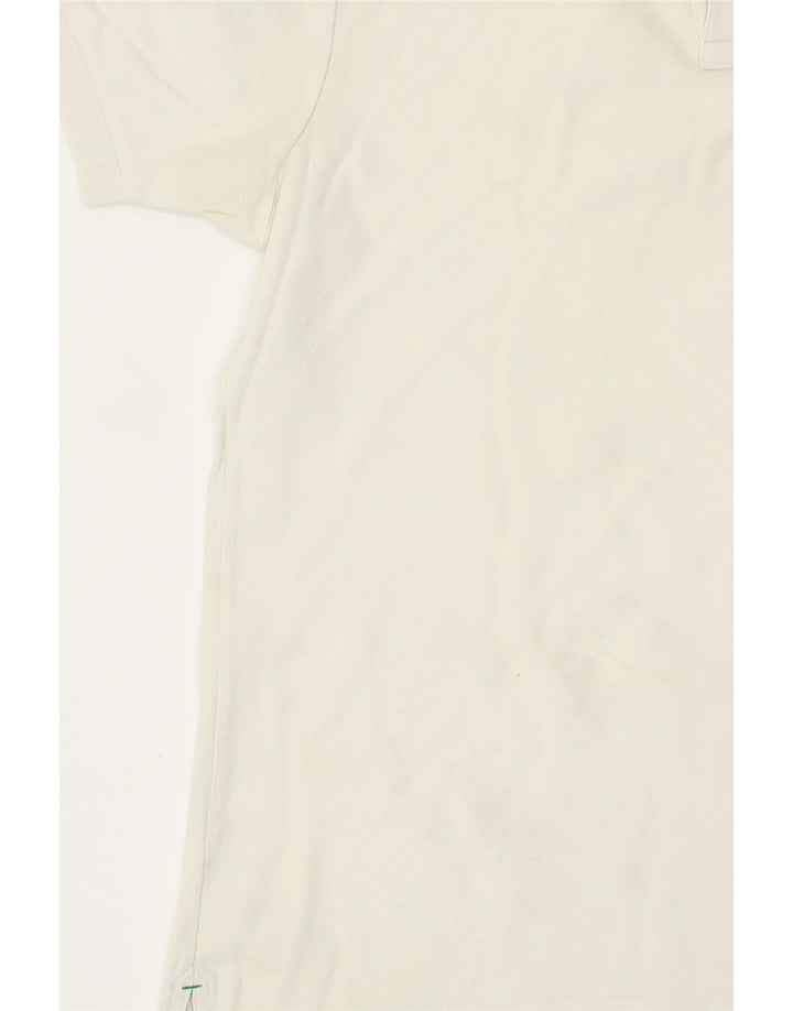 TOMMY HILFIGER Mens Polo Shirt Small White Cotton Vintage Tommy Hilfiger and Second-Hand Tommy Hilfiger from Messina Hembry 