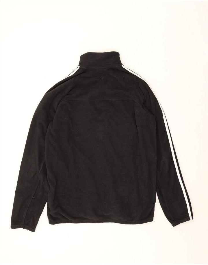 Adidas Veste polaire pour homme UK 40 Large Noir Polyester