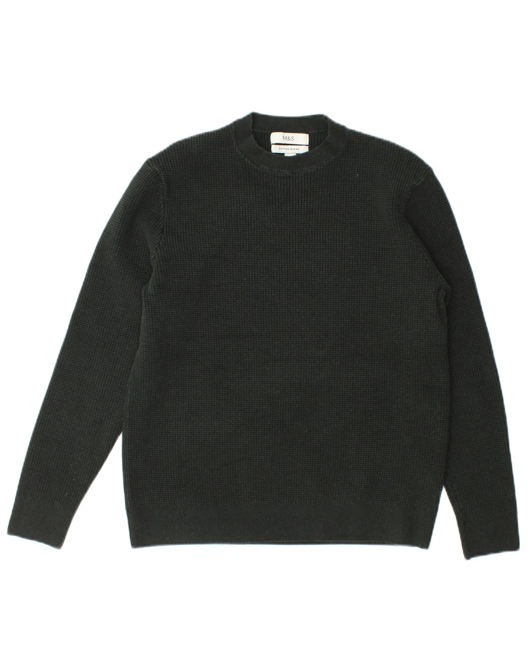Marks & Spencer Pull ras du cou pour femme UK 14 Vert moyen