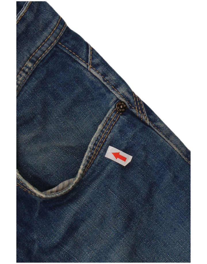 GAS Jean Slim Femme W32 L29 Bleu Coton