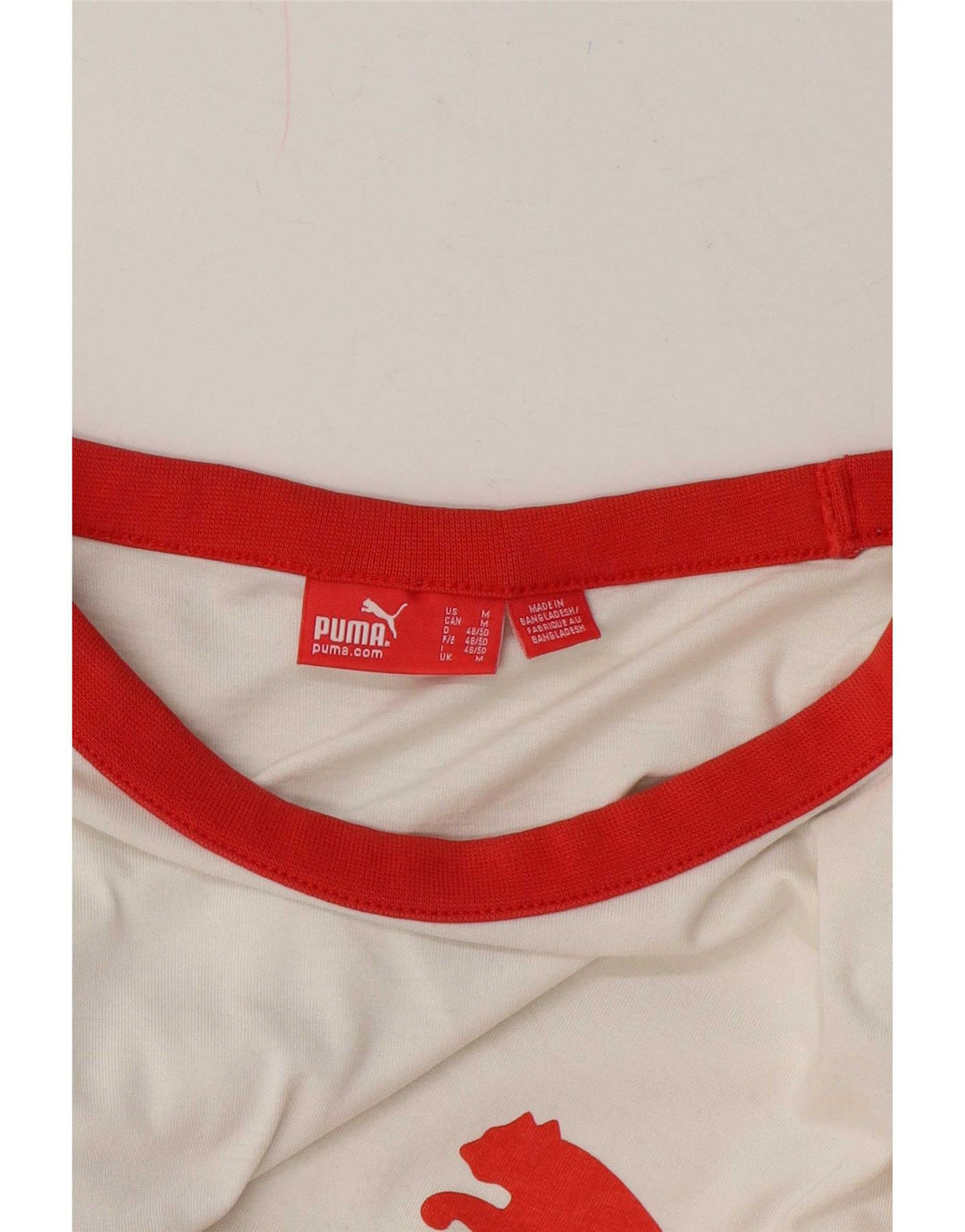 Puma Tee-Shirt Graphic Homme Blanc Medium Colorblock