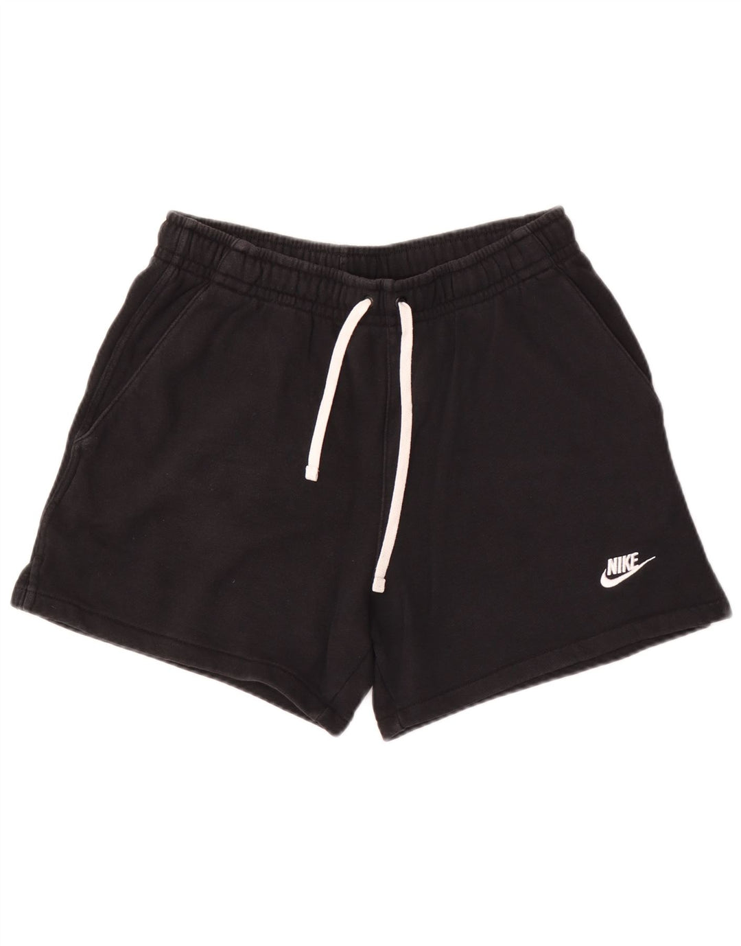 Nike Short de sport pour homme en coton noir moyen
