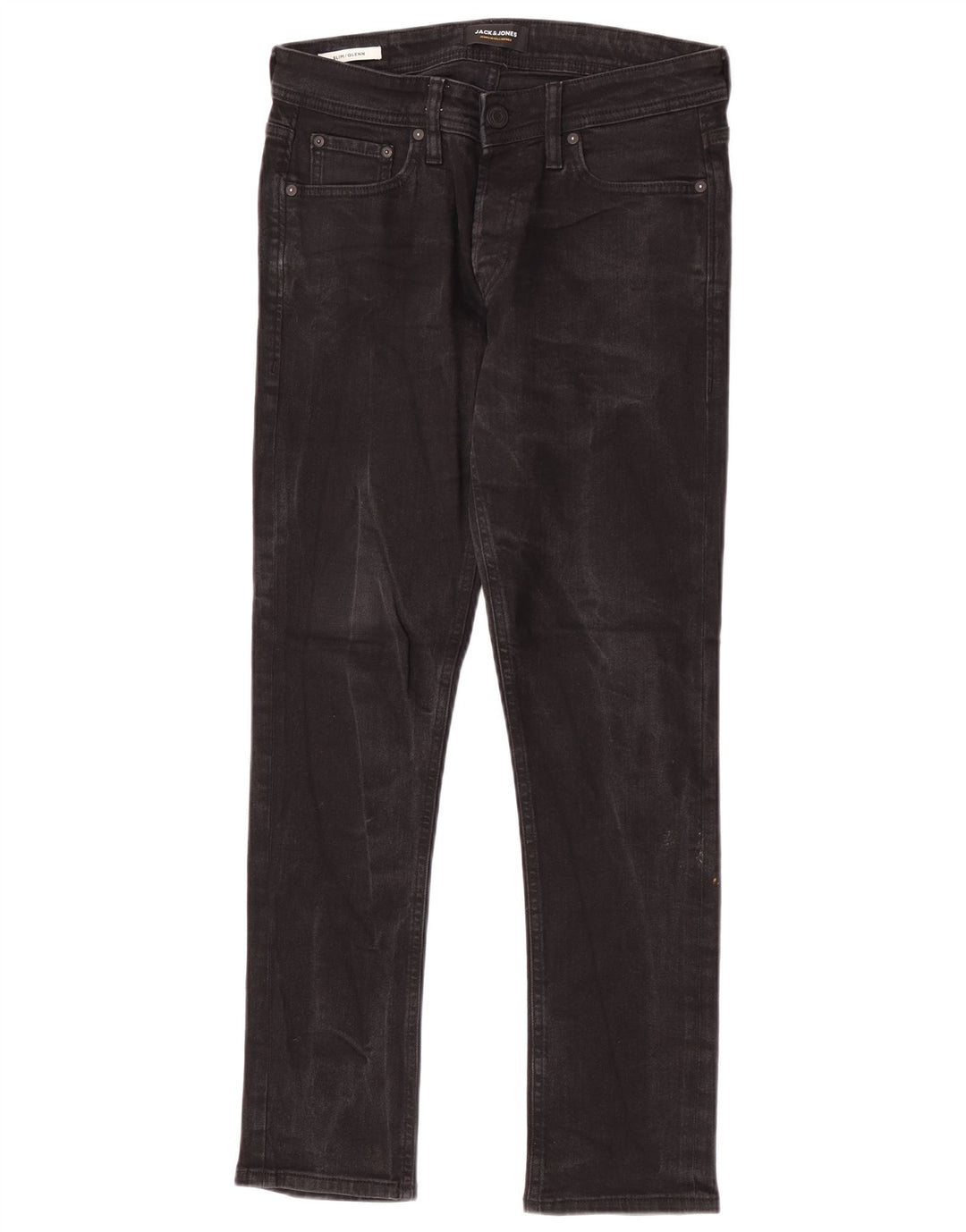 Jack & Jones Jean Slim GLENN W30 L30 Homme Noir Coton
