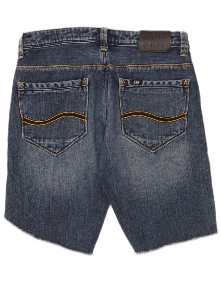 Lee Short en Jean W33 Homme Bleu Moyen Coton