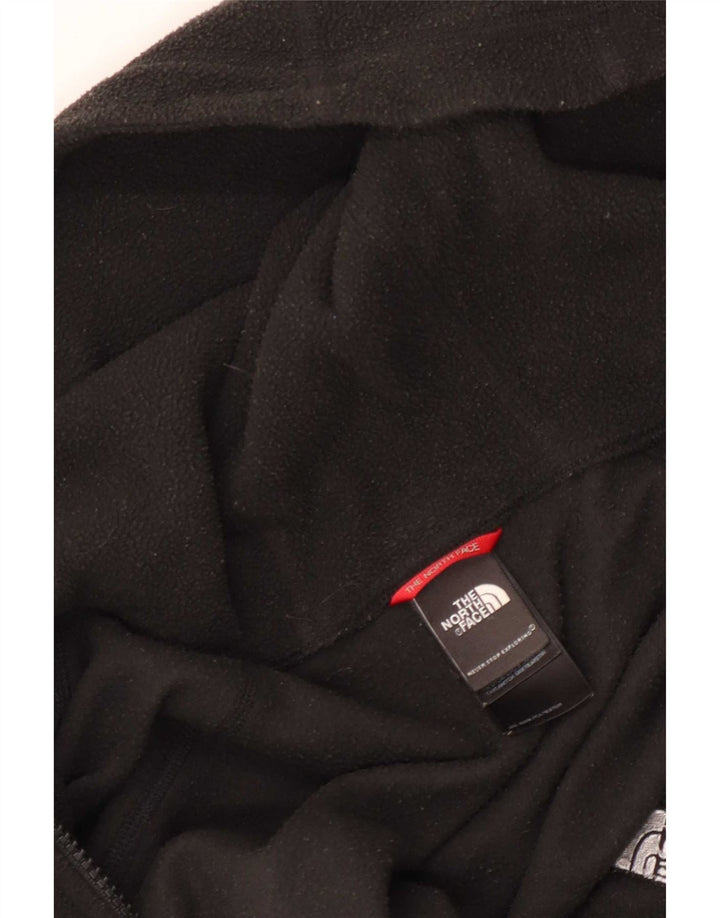 The North Face Veste polaire à capuche pour femme UK 12 Medium Noir Polyester
