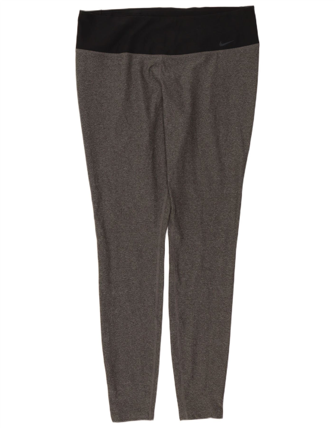 NIKE Legging Dri Fit pour femme UK 18 XL Gris Polyester