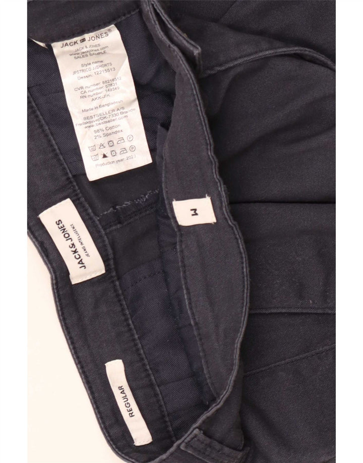 Jack & Jones Short Chino Regular Fit Femme Medium W30 Bleu Marine Coton
