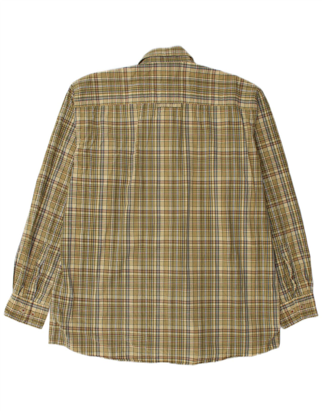 Chemise Homme Camel Active XL Carreaux Verts