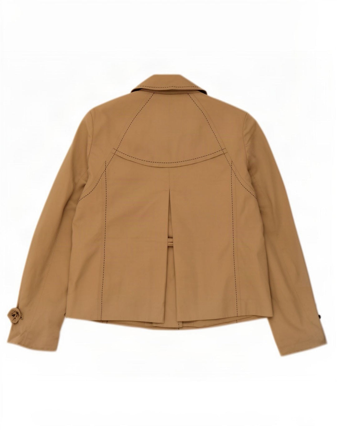 Tommy Hilfiger Veste militaire pour femme UK 10 Petit coton beige