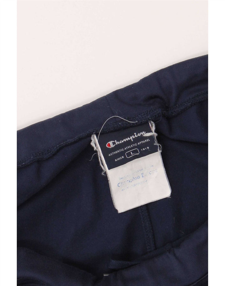 Champion Pantalon De Survêtement Homme Large Bleu Marine Polyester