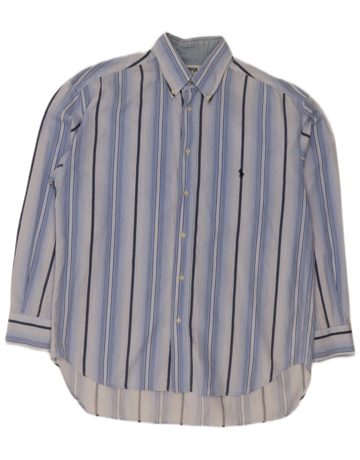 Chemise Homme Wampum Grand Coton Rayé Bleu