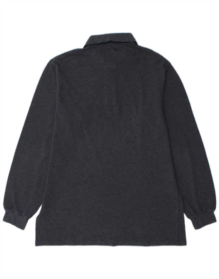 Lacoste Polo à manches longues pour homme Taille 4 Coton gris moyen