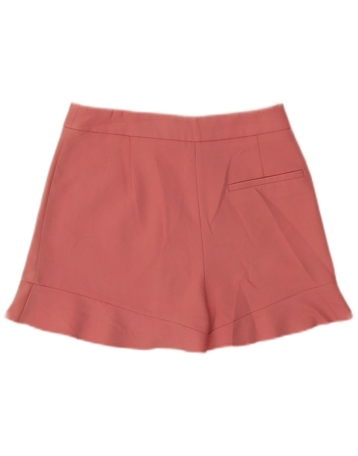 Zara Femme Hot Pants Petit W26 Coton Rose
