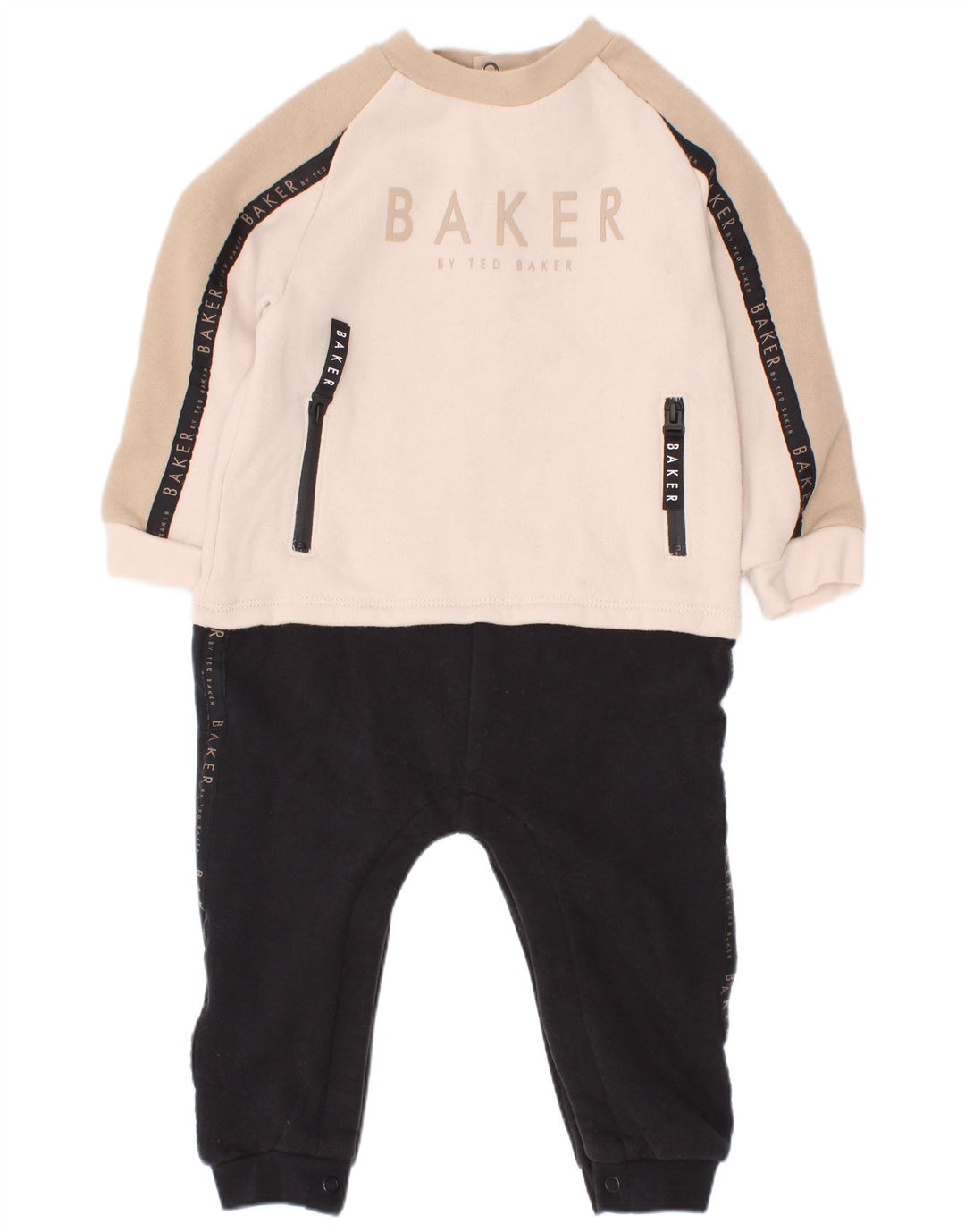 Ted Baker Combinaison graphique pour bébé garçon 12-18 mois Multicolore Colourblock