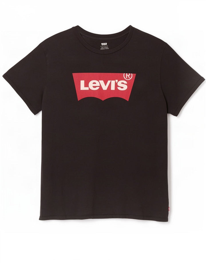 Levi's T-Shirt Graphique Homme 3XL Noir Coton