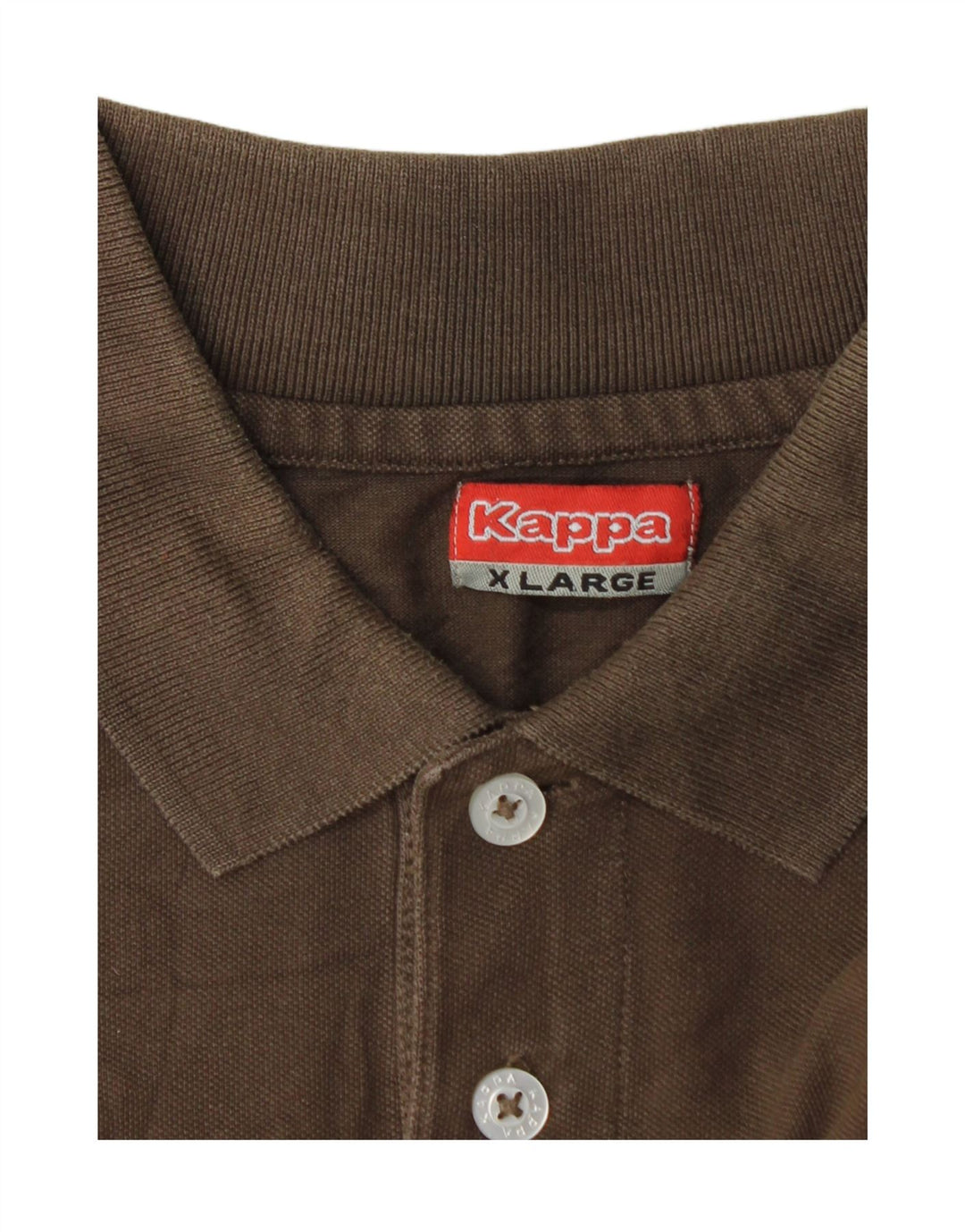 Kappa Polo Homme XL Marron