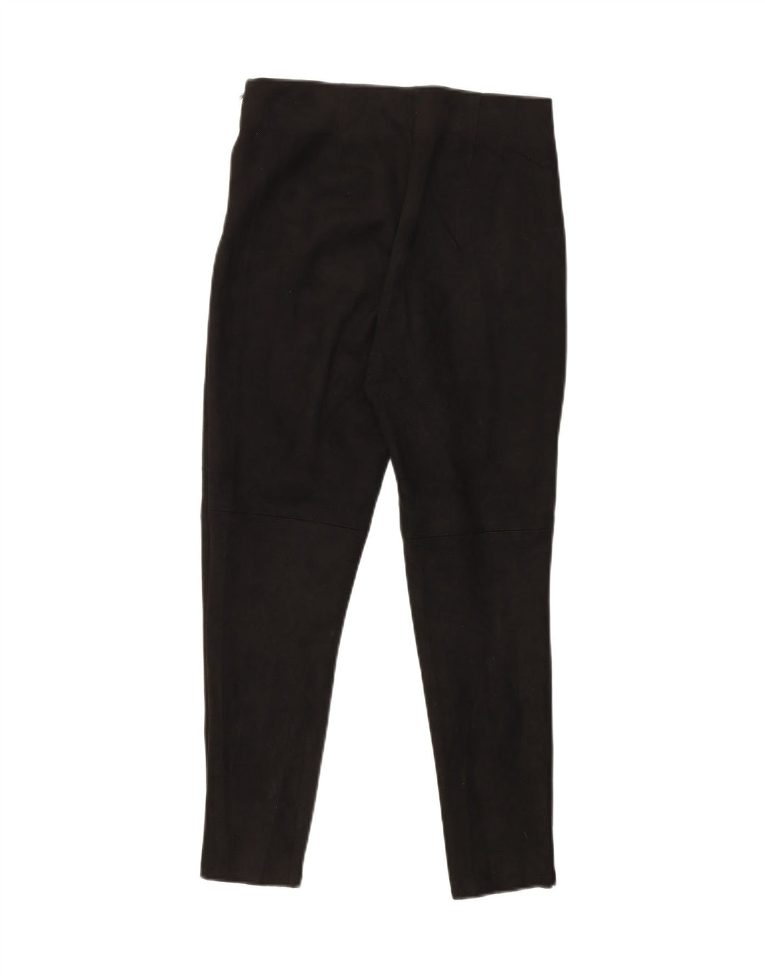 ZARA Womens Slim Fit Casual Trousers W28 L26 Black Polyester