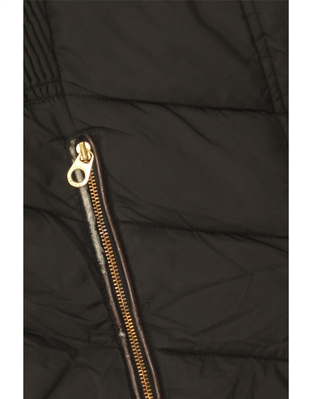 Joules Manteau rembourré à capuche pour femme UK 8 Small Noir Polyester