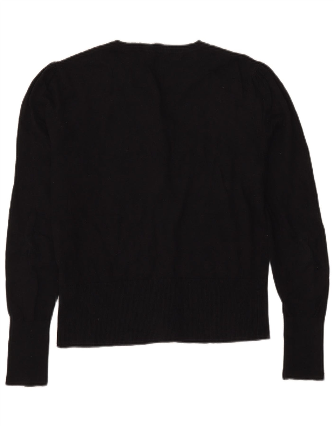 Oasis Cardigan pour femme UK 14 en coton noir moyen