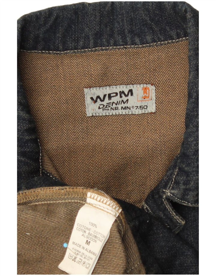 WPM Veste en jean pour homme UK 38 Bleu moyen Coton