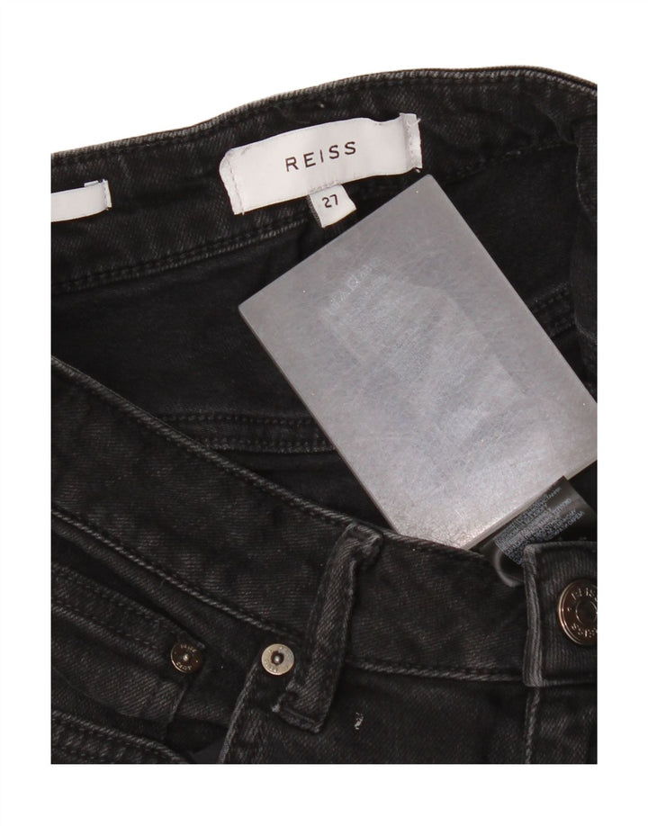 Reiss Jean Slim Femme W27 L26 Noir Coton