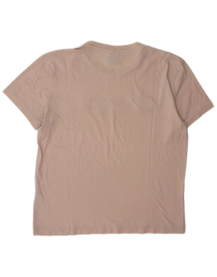 Champion T-Shirt Graphique Homme Rose Moyen Coton
