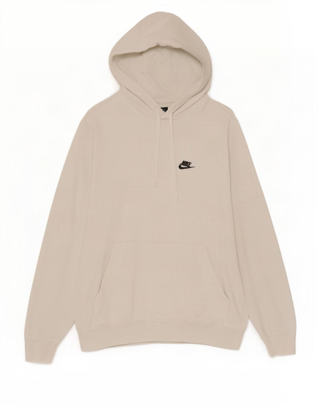 Nike Pull à capuche pour homme en coton blanc Taille L