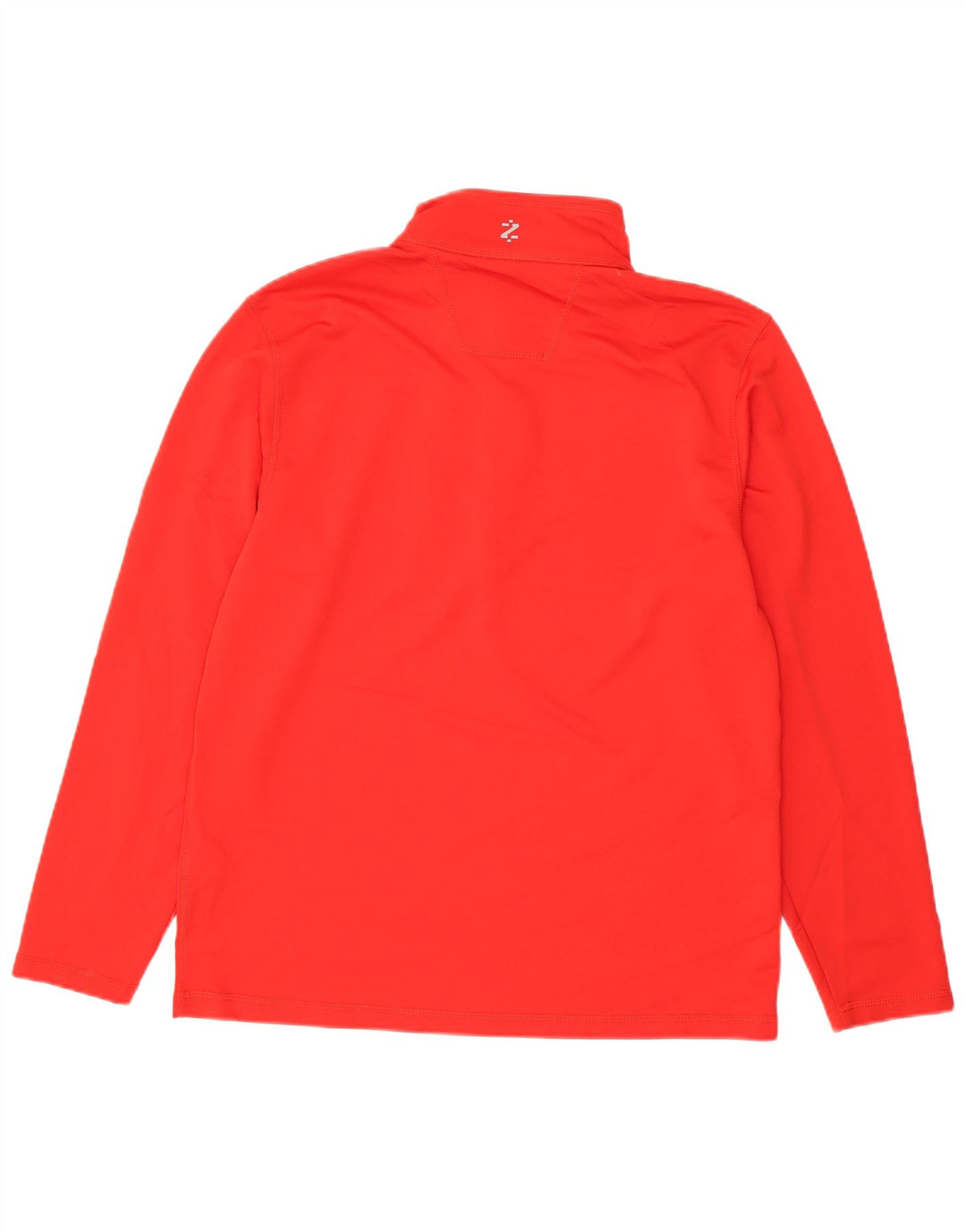 Izod Haut de Survêtement Pull Col Zippé Homme Rouge Moyen Polyester