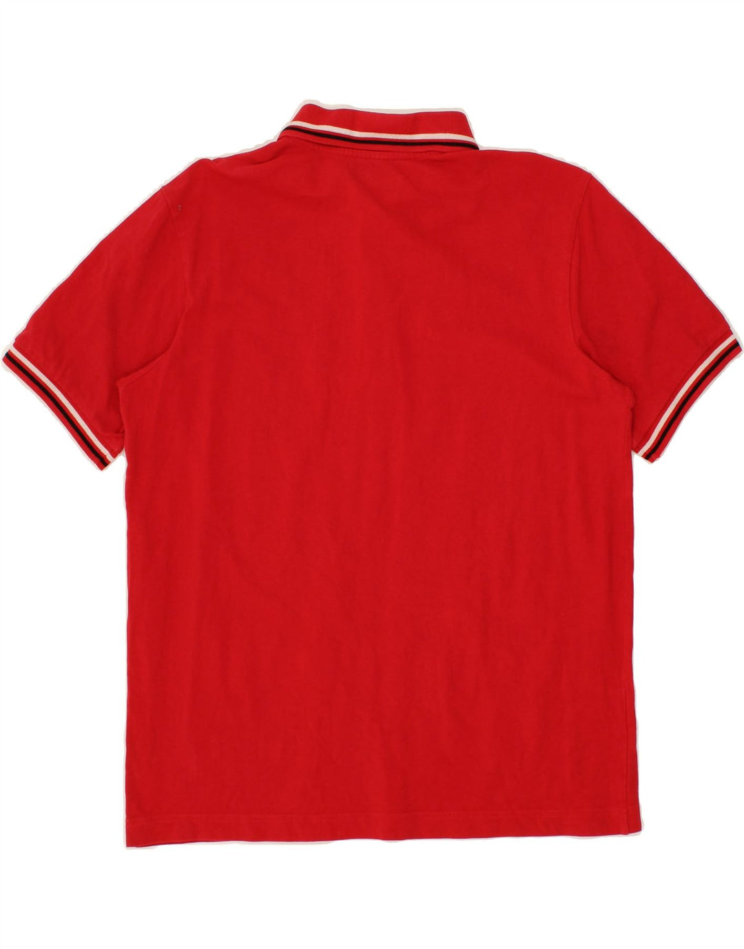 KAPPA Mens Polo Shirt Large Red Cotton Vintage Kappa and Second-Hand Kappa from Messina Hembry 