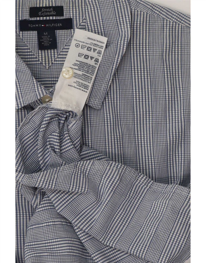 Tommy Hilfiger Chemise Femme UK 14 Coton Bleu Moyen à Carreaux