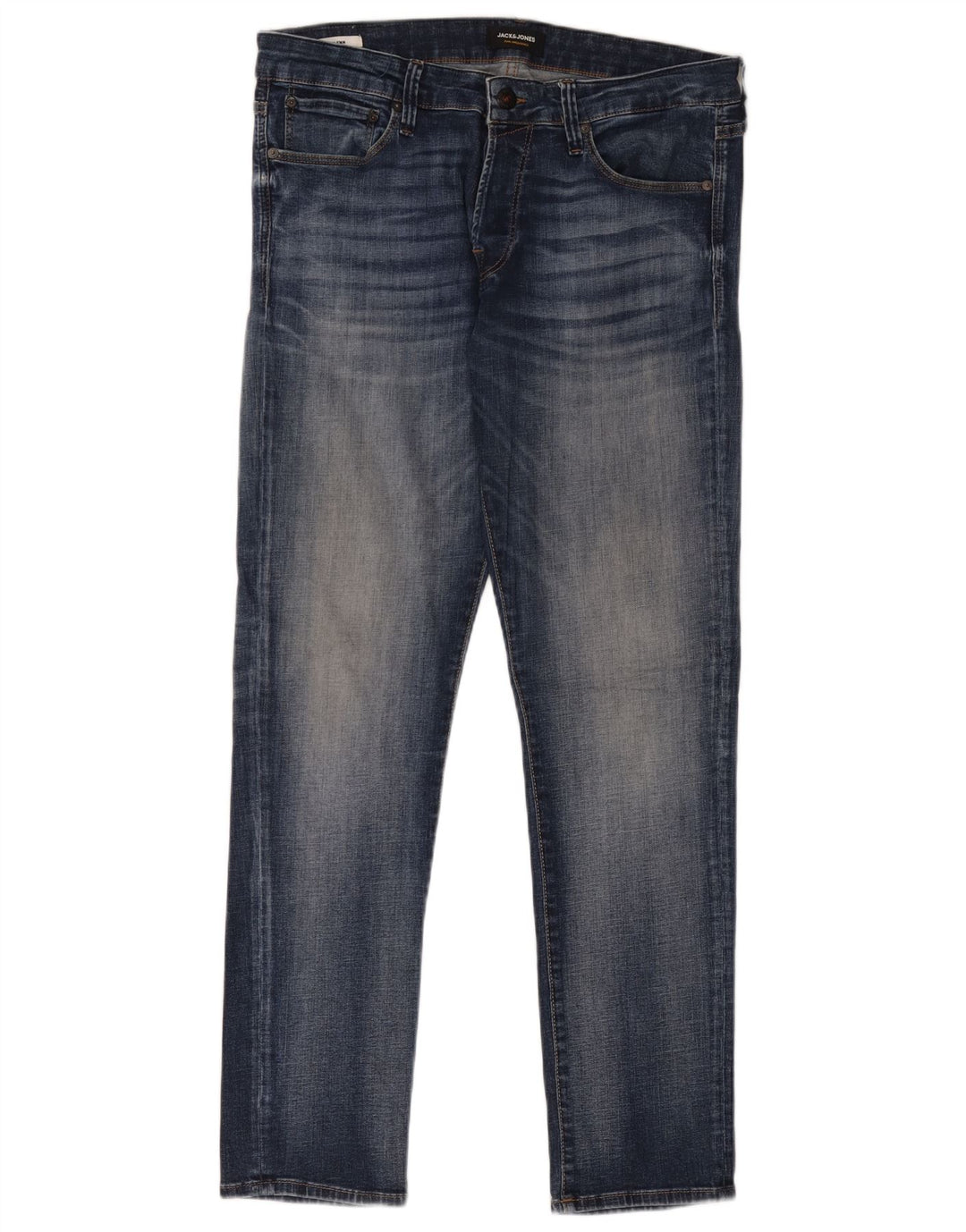 Jack & Jones Jean Slim GLENN W34 L32 Homme Bleu Coton