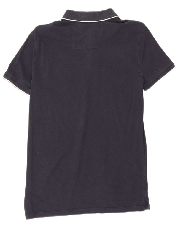 Calvin Klein Polo Homme Petit Bleu Marine Coton