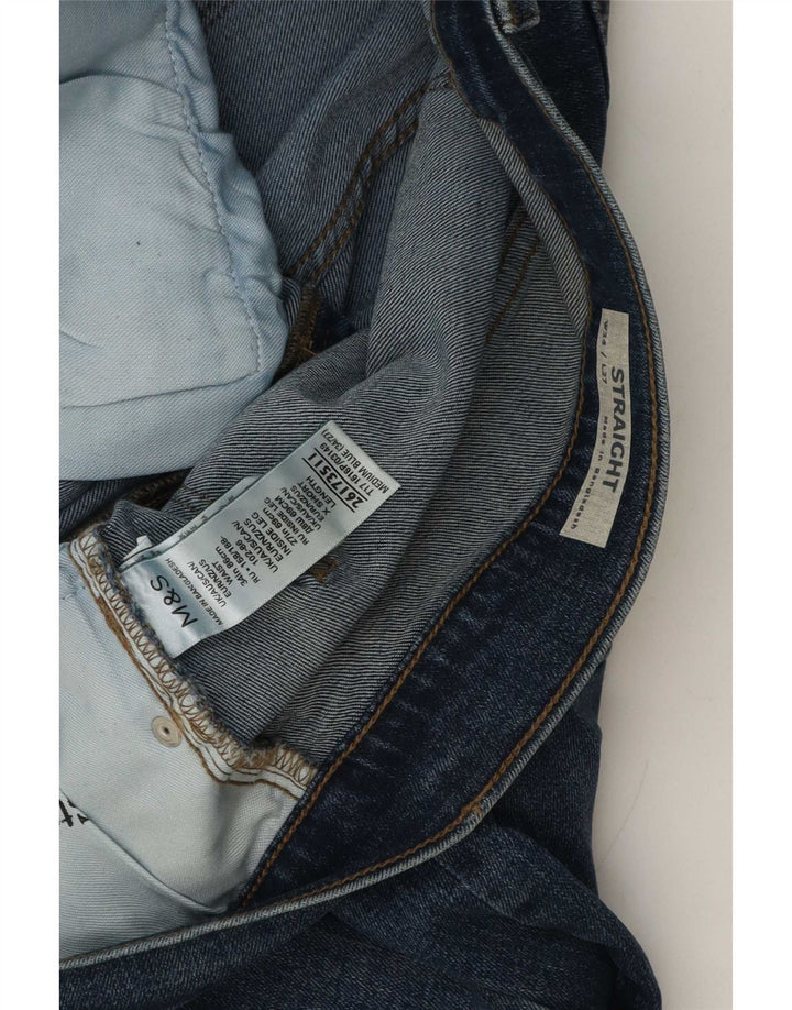 Marks & Spencer Jean droit homme W34 L27 bleu coton