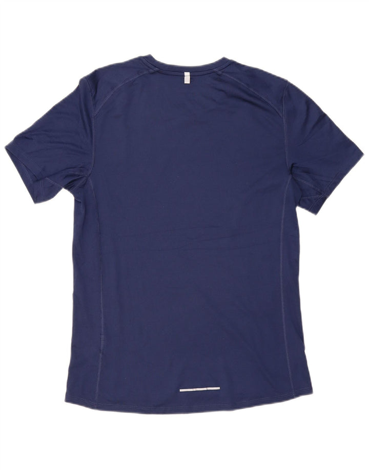 NIKE T-shirt Dri Fit pour hommes, petit, bleu marine