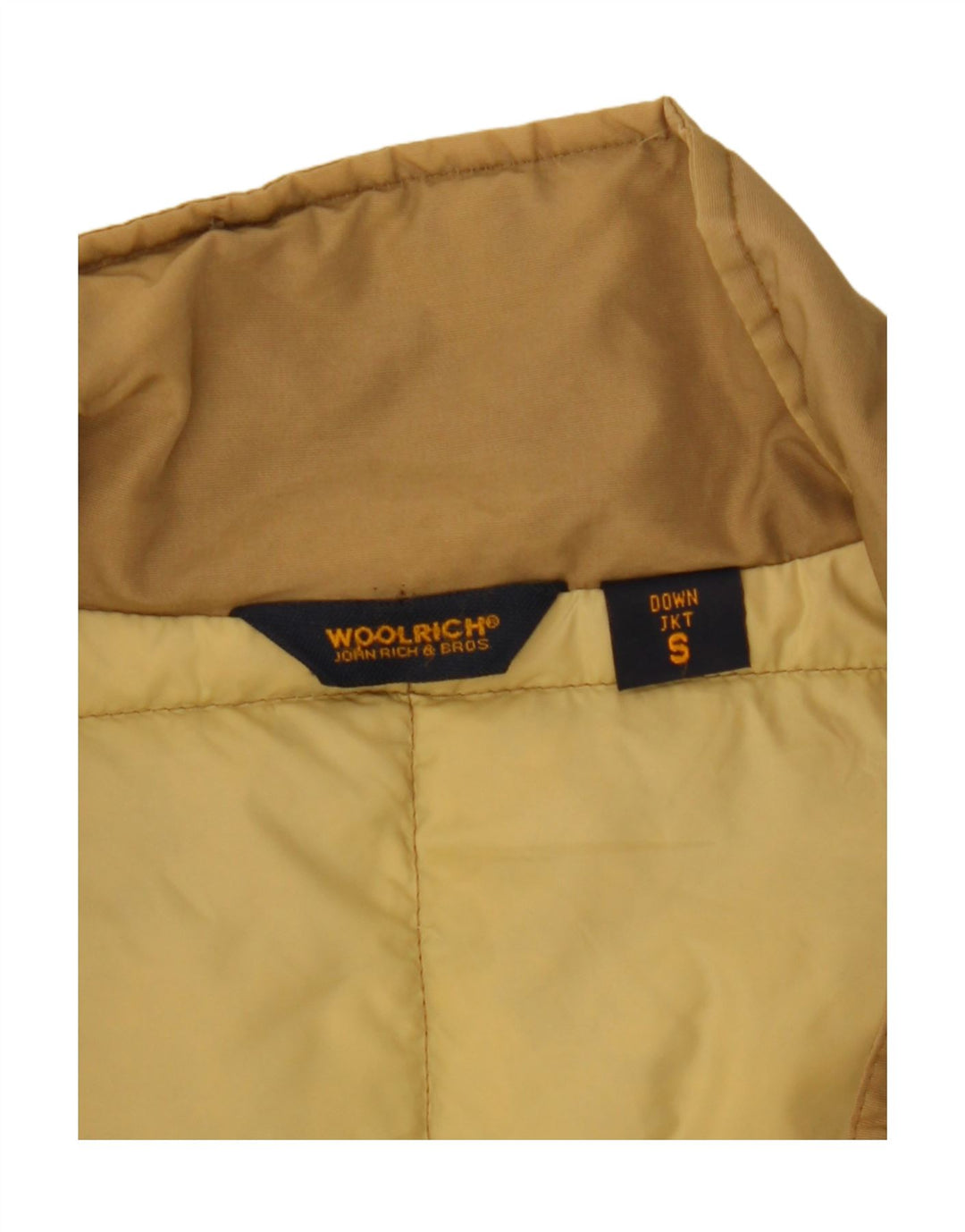 Woolrich Manteau Rembourré Femme UK 10 Petit Nylon Beige