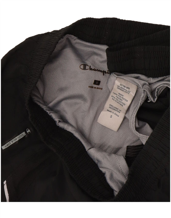 Champion Short de Sport Homme Petit Noir Polyester