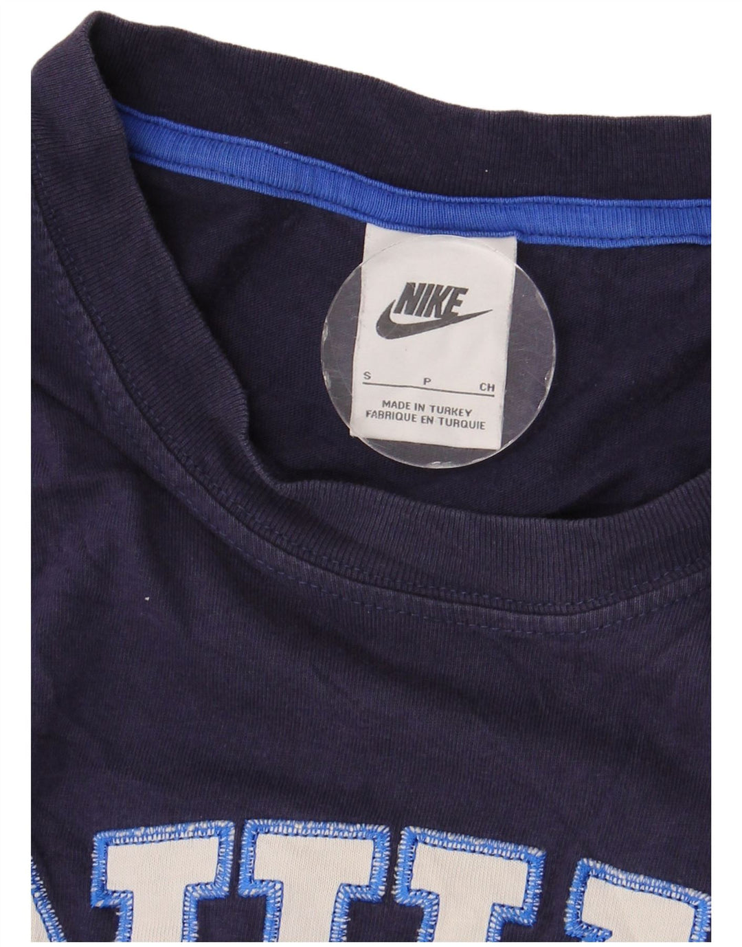 NIKE T-shirt graphique pour hommes, petit, bleu marine