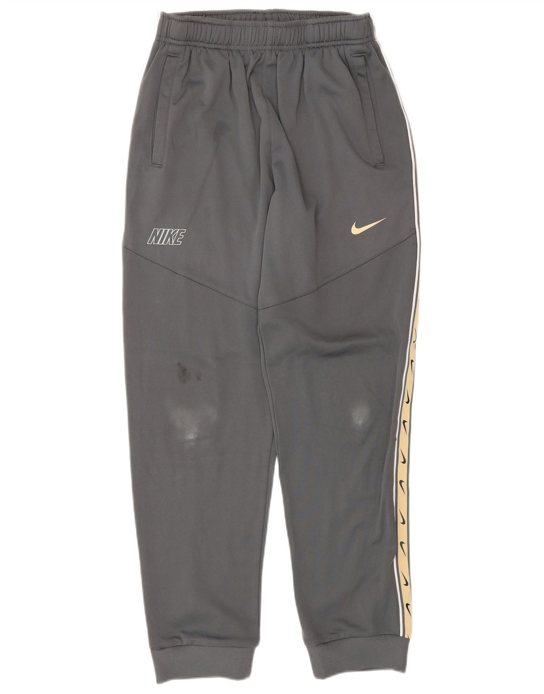 NIKE Pantalon de survêtement graphique Dri Fit pour garçon 13-14 ans XL Gris
