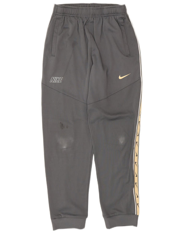 NIKE Pantalon de survêtement graphique Dri Fit pour garçon 13-14 ans XL Gris