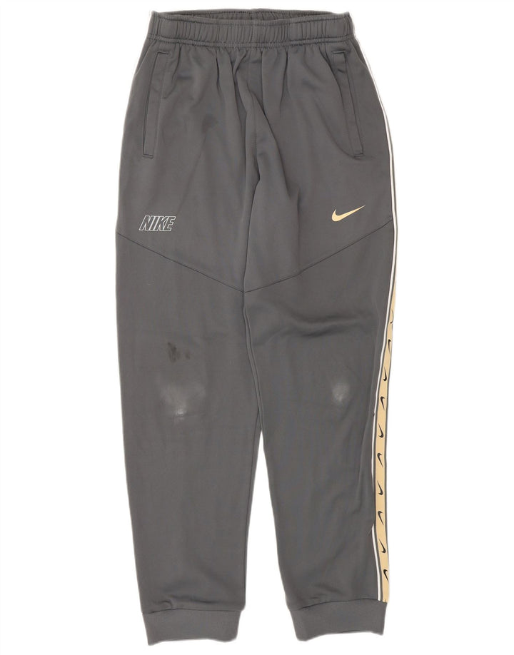 NIKE Pantalon de survêtement graphique Dri Fit pour garçon 13-14 ans XL Gris
