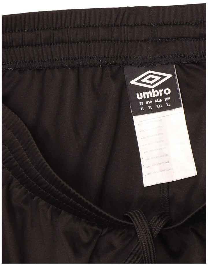 Umbro Short de Sport Homme XL Noir Polyester
